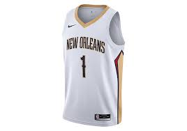 Official nba gear for all ages. Nike Nba New Orleans Pelicans Zion Williamson Association Edition Singman Jersey White Fur 82 50 Basketzone Net