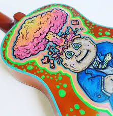 Personally, right now i am enjoying the arteza premium acrylic colors (which i have been using for all of my acrylic paintings so far). How To Paint A Fake Neon Lights Sign Tiktok Art Diy Trend Now Thats Peachy