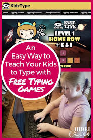 An Easy Way To Teach Your Kids To Type With Free Typing Games Typing Games Teaching Typing Lessons