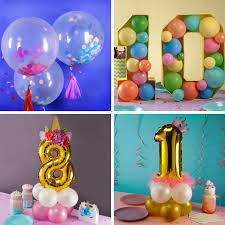 Centros De Mesa Faciles Con Globos