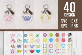 Download Acrylic Keychain Pattern Background Svg Graphic By Dadan Pm Creative Fabrica