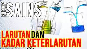 Tekanan udara bab 7, tingkatan 2 : Sains T 2 5 2 Larutan Dan Kadar Keterlarutan Sains Tingkatan 2 Kssm Bab 5 Air Dan Larutan Youtube