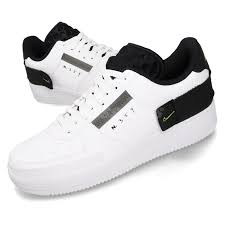 Details About Nike Af1 Type Air Force 1 White Black N 354 Mens Casual Shoes Sneaker At7859 101