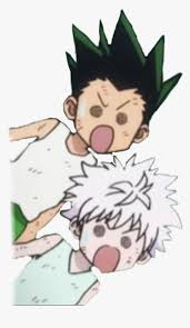 Gon, killua, leorio, and kurapika all together in hyōri ittai. Hxh Kirua Killua Gon Gonfreecs Kiruazoldyck Hunter Cartoon Hd Png Download Kindpng