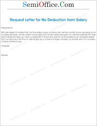 Fill penalty waiver request letter sample, download blank or editable online. Application For Not Cutting Salary