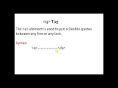 20. Blockquote and q Tag in HTML | Hindi - YouTube
