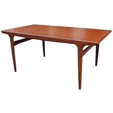 Elegant Danish Teak Dining Table With A Cantilevered Leaf Danish Dining Table Teak Dining Table Dining Table