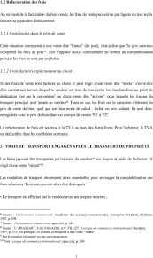 Les Frais De Transport Sur Ventes Essai De Typologie 1 Frais De Transport Engages Avant Le Transfert De Propriete Pdf Free Download