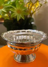 Pure Silver Kumkum Gandham Bowl Ginne Etsy