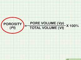 Porosity φ is the fraction of the total soil volume that is taken up by the pore space. 4 Ways To Calculate Porosity Wikihow