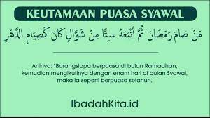 Check spelling or type a new query. Inilah Keutamaan Dan Niat Puasa Syawal Pahalanya Seperti Puasa Setahun Thenewsulsel Com