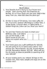 Practice Your Elementary Math Skills With These Word Problems Math Word Problems Word Problems Math Words