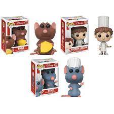 From ratatouille, linguini, as a stylized pop vinyl from funko! Funko Pop Disney Ratatouille Vinyl Figures Set Of 3 Remy Emile Alfredo Linguini Walmart Com Walmart Com