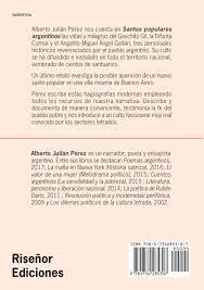 Esa modalidad se sigue practicando en esta clásica y popular pizzer. Santos Populares Argentinos Amazon De Perez Alberto Julian Fremdsprachige Bucher