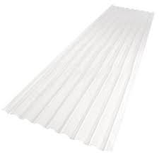 Suntuf 26 In X 12 Ft Polycarbonate Roofing Panel In Clear 101699 The Home Depot Roof Panels Polycarbonate Roof Panels Fibreglass Roof