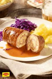 Fuhle Dich Wie Im Bayrischen Biergarten Rouladen Mit Brezelfullung In Senf Biersauce Noch Bayrischer Geht Kaum O Lebensmittel Essen Rouladen Rezept Rezepte
