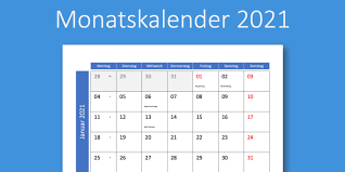In unserem wintergewinnspiel 2021 verlosen wir vom 1. Monatskalender 2021 Mit Kalenderwochen Und Ch Feiertagen Vorla Ch