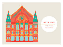 The theater's acoustics are superb, thanks to its carefully designed auditorium. Cincinnati Music Hall By Emily Zalla On Dribbble