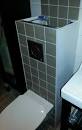 Inbyggnads toalett wc