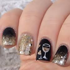 Cool gold nail ideas images for your pleasure. 70 Stunning Glitter Nail Designs 2017