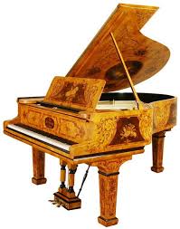 19th Century Steinway Sons Baby Grand Piano Klavier Klavier Spielen Musikinstrumente