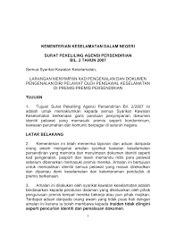 Pengawal keselamatan (atau tidak rasmi, jaga) ialah orang yang bekerja mengawal dan menjaga keselamatan seseorang yang penting, rumah, bangunan, pejabat dan sebagainya. Https Www Moha Gov My Images Maklumat Perkhidmatan Pekeliling Agensi Persendirian Pekeliling 4 Pdf
