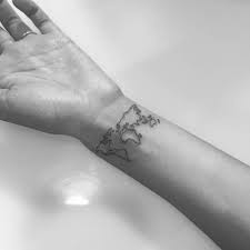 Maybe you would like to learn more about one of these? 16 World Map Tattoos Ideas World Map Tattoos Map Tattoos Tattoos