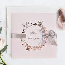 Sa élégance en toute sobriété Faire Part Mariage Pas Cher Et Original Envoi Gratuit