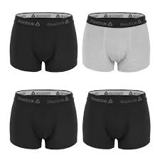 Boxer homme en coton neuf taille m plusieur modele au choix 5 euro le boxer ou 10 euro les 3. Reebok Lot De 4 Boxers En Coton Elasthanne Homme Gris Cdiscount Pret A Porter