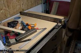 Table Custom Pour Kity 419 Avec Insert Pour Defonceuse 4 Guide Parallele Biesemeyer Home Made Guide Scie Circulaire Defonceuse Scie Sur Table
