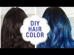 She did not bleach it and her hair was dark blond that was her hair was very soft and smelled great afterward. How To Color Your Hair Diy Blue Hair Shemaroolifestyle Youtube