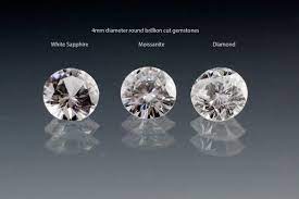 White Sapphire Vs Moissanite Vs Diamond Moissanite Vs Diamond White Sapphire Vs Diamond Moissanite Engagement