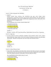 Contoh soal essay pelayanan farmasi. Soal Fts Steril Farmasi Umb 2019 Docx Soal Fts Steril Farmasi Umb 2019 Aris Purwanto M Farm Apt S1 Farmasi A Soal No 1 Aden Supratman Oleo Wahiddin 1 Course Hero