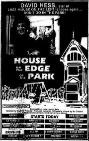House On The Edge Of The Park Released 1980 In Italy And 1984 85 In The United States Movie Prints Suspense Movies Horror Films