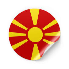 Reisende oppfordres til å unngå store forsamlinger eller. Nord Makedonia Flagg Klistremerke Etikett Klistremerker Flagg Handlaget