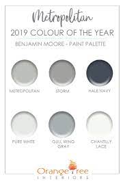 Which colors go best with grey paint? 2019 Color Of The Year Benjamin Moore Metropolitan Paint Colors For Home Room Paint Colors Interior Paint Colors Schemes