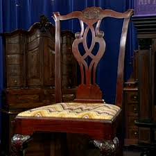Chippendale cherry four drawer chest on bracket feet, nadeau's auction gallery. 18th Century Philadelphia Chippendale Chair Antiques Roadshow Pbs