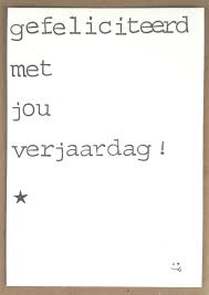 Gefeliciteerd Met Jou Verjaardag Taalfoutjes Bymar