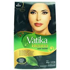 Natural black henna hair dye. Dabur Vatika Henna Hair Colour Jet Black