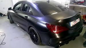 Covering Mercedes Cla Noir Satin Geo Design Nancy Youtube