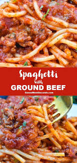 Spaghetti Recipe With Ground Beef Recipe Spaghetti Recipes Easy Best Spaghetti Recipe Spaghetti Beef Recipe