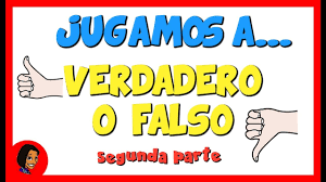 El forero de abajo cuando era niño le asustaban los payasos. Video Jugamos A Verdadero O Falso Con Imagenes De Soyvisual Maestros De Audicion Y Lenguaje