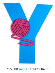 What are some qualities that start with the letter y? Y Is For Yarn Letter Y Craft Our Kid Things
