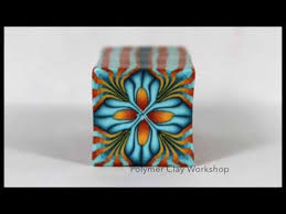 I decided they would be the perfect canes for a mirror i bought several months ago. Polymer Clay Cane Tile See Description Youtube