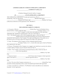It specifically lists the incorporation date, good standing status for a corporation or llc, and whether its taxes are current. Download Multi Member Llc Operating Agreement Template Pdf Rtf Word Freedownloads Net