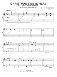 You can now get christmas music instantly online, including a huge range of songs, old and new. Lee Mendelson Christmas Time Is Here Sheet Music Download Printable Christmas Pdf Easy Guitar Score Sku 254414