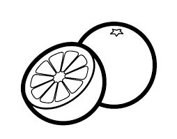Cuadernillo básico para enseñar los. Dibujo De Las Naranjas Para Colorear Dibujos Net