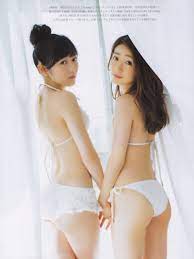 画像 高画質】 大島優子＆渡辺麻友 おしりシスターズ セクシー水着グラビア 2013フライデー | レイジの日記 ＡＫＢ情報ブログ 上から(  *｀ω´)八(бвб)八(-∀-`)