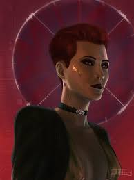 Alex Xenakis Cyberpunk 2077: Phantom Liberty Portraits series 10  #cyberpunk2077#cyberpunk #art #digitalart #artists