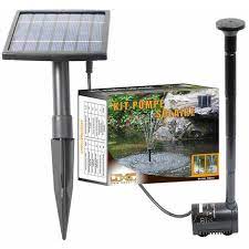 Fontaine solaire, pompe à eau solaire aucun plantes batterie ou electricité pour bassin / piscine / décoration de jardin (64) vendu par yueda. Pompe A Eau Solaire Pour Fontaine Bassin Ou Jardin Avec Cable De 5m Linxor